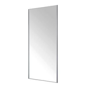 Image of Valla Silver effect Mirrored Sliding Wardrobe Door (H)2260mm (W)922mm