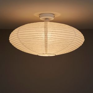 Image of Papyrus Brushed White Ceiling light