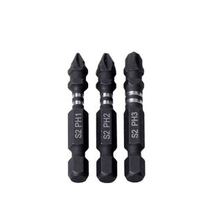 Image of Erbauer 3 piece Hex Mixed Impact bit set Pack