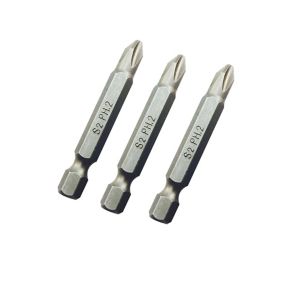 Image of Universal Phillips Screwdriver bits 50mm Pack of 3