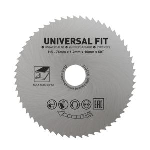 Image of Universal 60T Circular saw blade (Dia)76mm