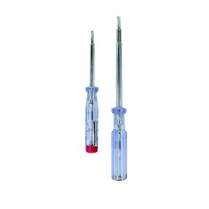 Image of 2 Piece Slotted Mains tester screwdriver set