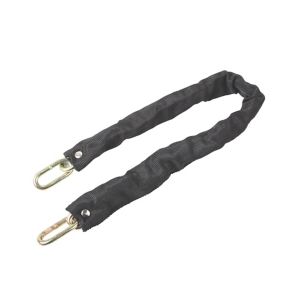 Image of Smith & Locke Black Steel Security chain (L)0.6m (Dia)6mm