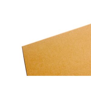 Image of Smooth Brown Hardboard (L)1.22m (W)0.61m (T)3mm