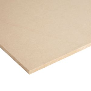 Image of Smooth MDF Board (L)2.44m (W)1.22m (T)9mm