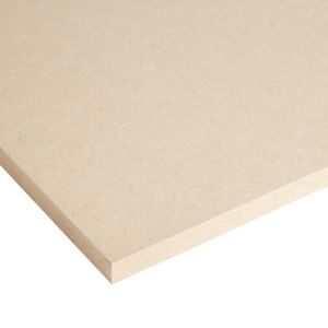 Image of Smooth MDF Board (L)2.44m (W)1.22m (T)18mm