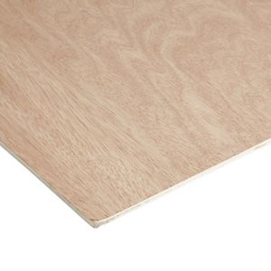 Image of Smooth Hardwood Plywood Board (L)1.83m (W)0.61m (T)5mm