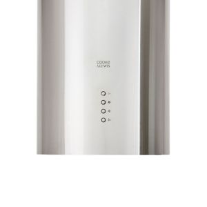 Image of Cooke & Lewis CLROIS30 Inox Stainless steel Island Cooker hood (W)35cm