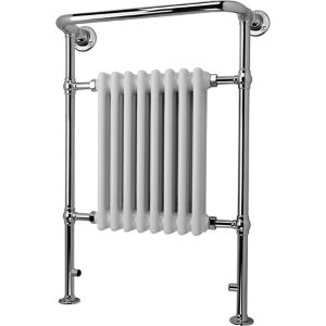 Image of Blyss Victoria 498W White Towel warmer (H)952mm (W)659mm