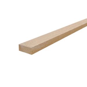 Cheshire Mouldings Smooth Square Edge Mdf Stripwood (L)2.4M (W)46mm (T)25mm