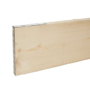 Image of Sawn Softwood Scaffold board (L)1.8m (W)0.23m (T)38mm