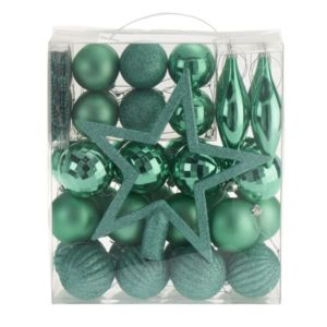 Image of Assorted Mint green Decorations Pack of 50
