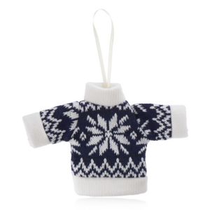Image of Knitted Blue Skandi style jumper Decoration