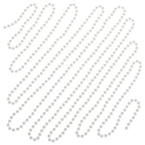 Image of Shiny White Bead chain 5m