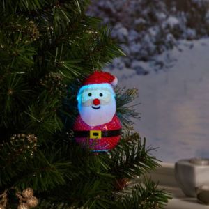 Image of Battery operated Colour changing light function Santa Silhouette