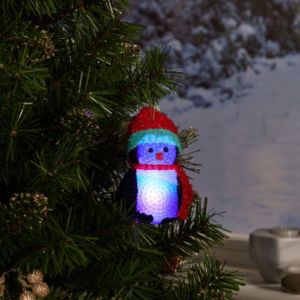 Image of Battery operated Colour changing light function Penguin Silhouette