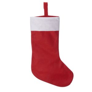 Image of Red & white Classic Christmas Stocking