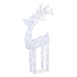 Image of Mains powered Static light function 3D freestanding reindeer Silhouette