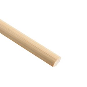 Image of Smooth Pine Quadrant Moulding (L)2.4m (W)12mm (T)12mm