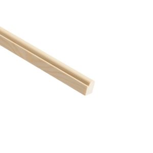 Image of Pine Staff bead Moulding (L)2.4m (W)20mm (T)15mm
