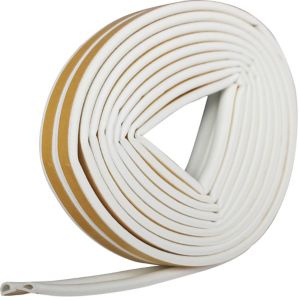 Image of Diall White Self-adhesive Dustproof Draught seal (L)24m