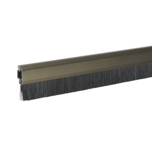 Image of Diall Bronze effect Automatic draught excluder (L)1000mm