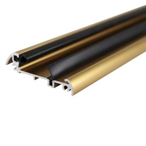 Image of Diall Gold effect PVC Threshold door seal (L)0.91m