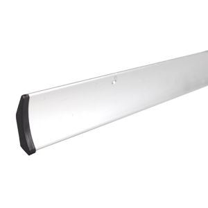Image of Diall Silver PVC Rain deflector (L)1000mm (W)32mm