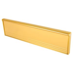 Image of Diall Gold Letterbox (W)292mm