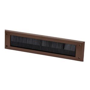 Image of Diall Brown Letterbox draught excluder (H)80mm (W)342mm