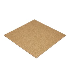Image of Diall Cork & rubber Insulation tile (L)0.5m (W)0.5m (T)13mm
