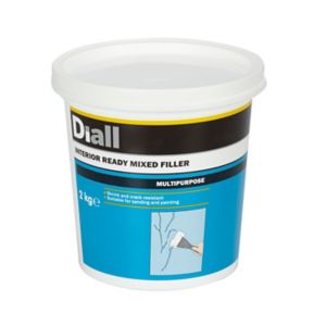 Image of Diall White Ready mixed Filler 2kg