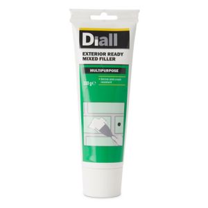 Image of Diall White Ready mixed Filler 330g