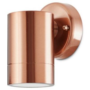 Image of Blooma Candiac Copper effect Mains-powered LED Outdoor Wall light 380lm