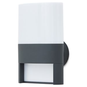 Image of Blooma Gakona Matt Charcoal grey Mains-powered LED Outdoor Wall light 750lm