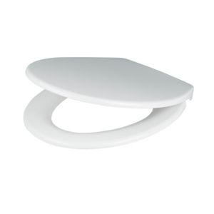 Image of Cooke & Lewis Diani White Top-Fix Soft close Toilet seat