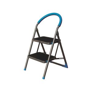 Image of Mac Allister 2 tread Plastic & steel Foldable Step stool (H)0.85m