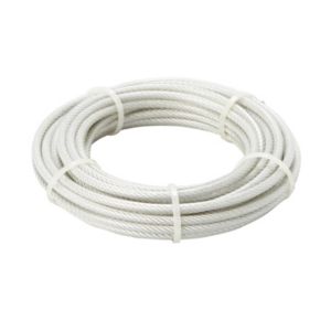 Image of Diall Steel & PVC Cable 2.5mm x 10m