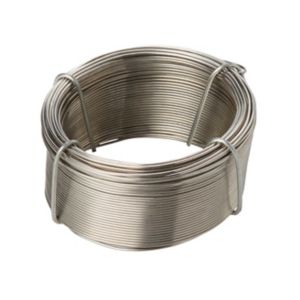 Image of Diall Stainless steel Steel wire 0.8mm x 50m