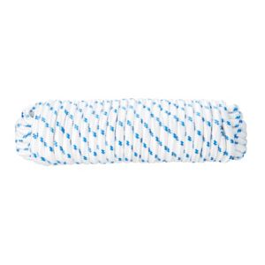 Image of Diall Blue & white Polypropylene Braided rope (L)2.5m (Dia)10mm