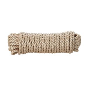 Image of Diall Beige Polypropylene Twisted rope (L)10m (Dia)6mm