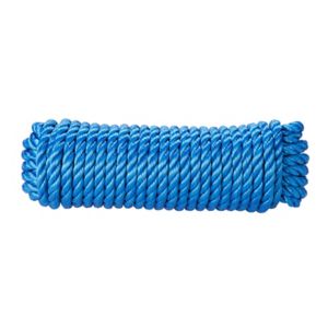 Image of Diall Blue Polypropylene Twisted rope (L)5m (Dia)12mm