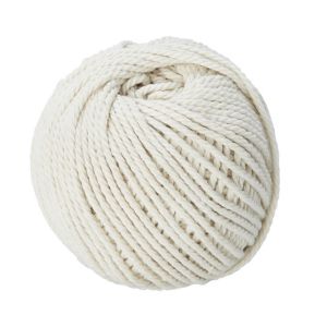 Image of Diall White Cotton Twine (L)60m (Dia)1.5mm