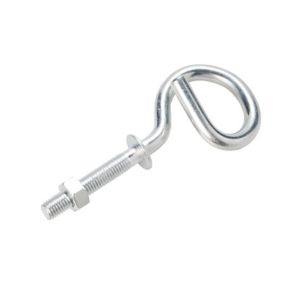 Image of White Zinc-plated Steel Hook (H)68mm