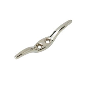 Image of Diall Nickel-plated Zinc Cleat hook (L)66mm