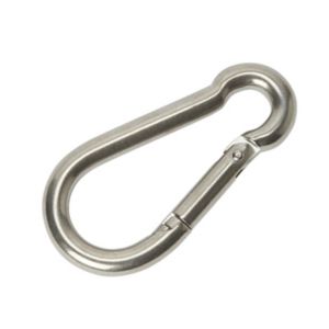 Image of Diall Chrome-plated Stainless steel Snap hook (L)80mm