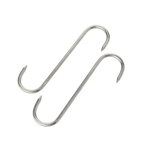 Image of Diall Stainless steel S-hook Pack of 2