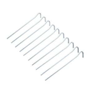 Image of Diall Zinc-plated Steel Wire peg (L)180mm Pack of 10
