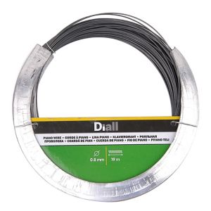 Image of Diall Steel Piano wire 0.8mm x 19m