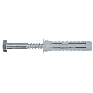 Image of Diall Nylon & steel Universal plug Pack of 20